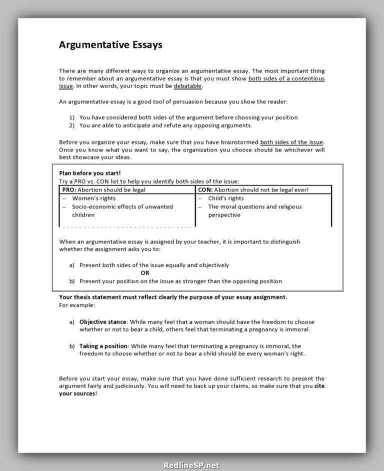 Best College Essay Template Redlinesp