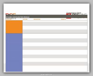 Comparison Chart Example RedlineSP