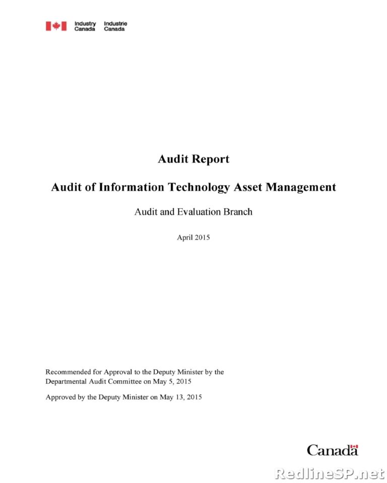 55 Amazing Audit Report Template - RedlineSP