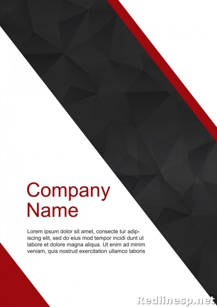 40 Best Cover Page Template RedlineSP   Cover Page Template 19 724x1024 