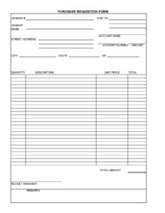 55 Powerful Requisition Form Template – RedlineSP