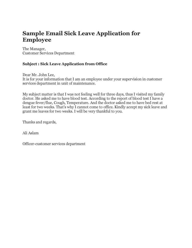 50-sick-leave-email-sample-redlinesp