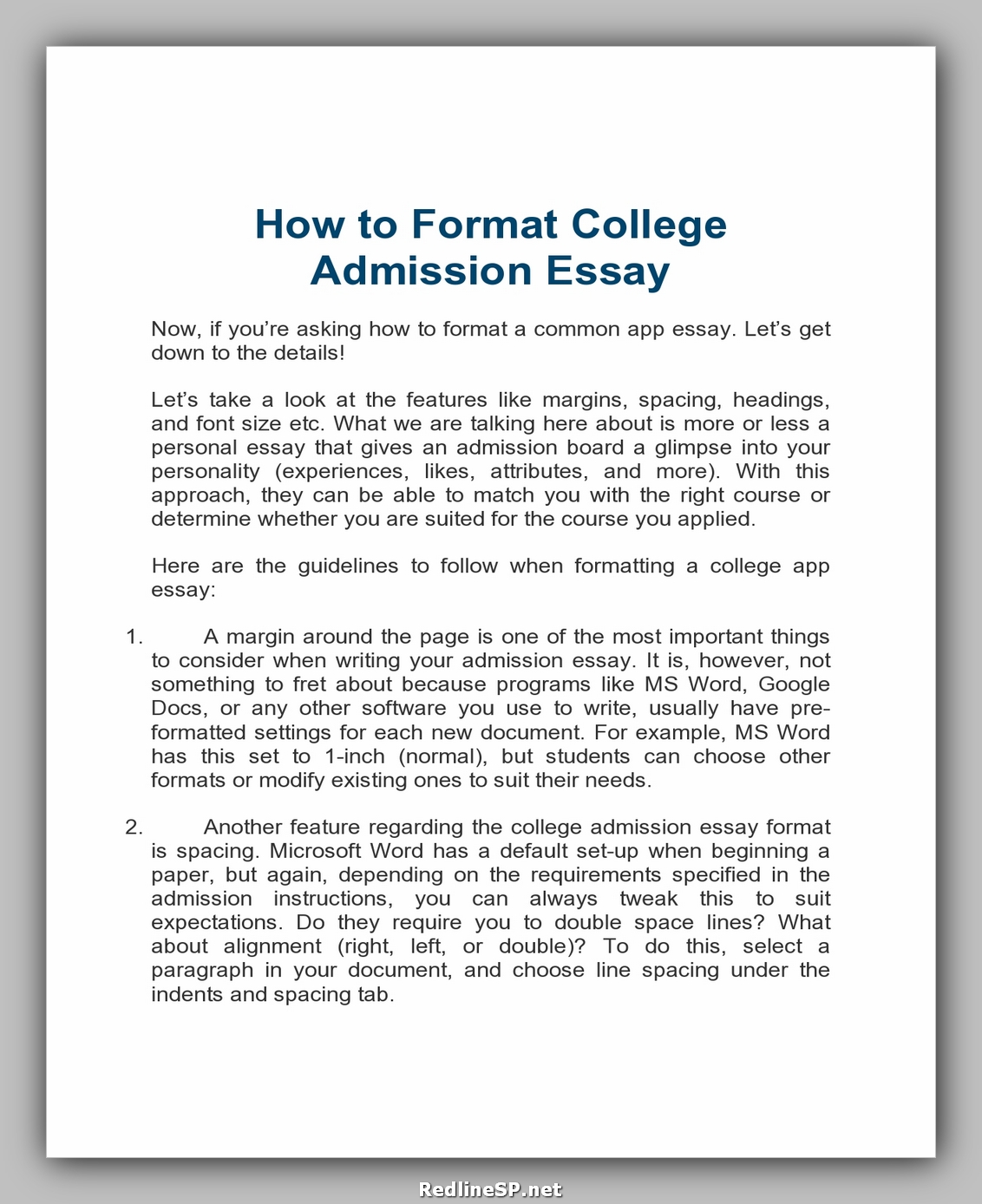 best essay for students