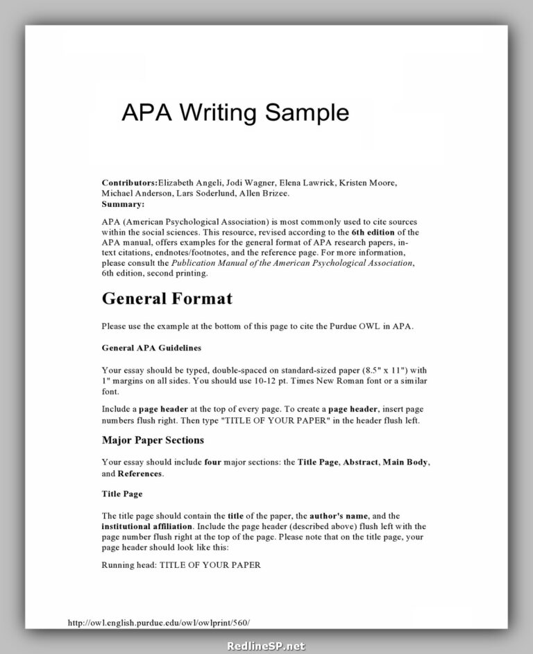 30 Best College Essay Template Redlinesp