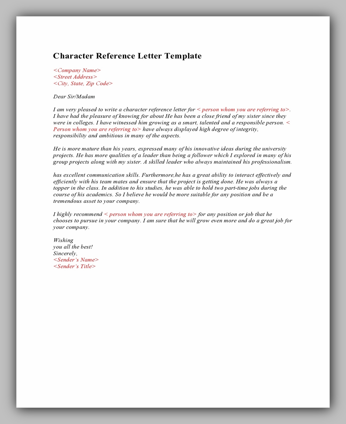 character reference letter 22 – RedlineSP