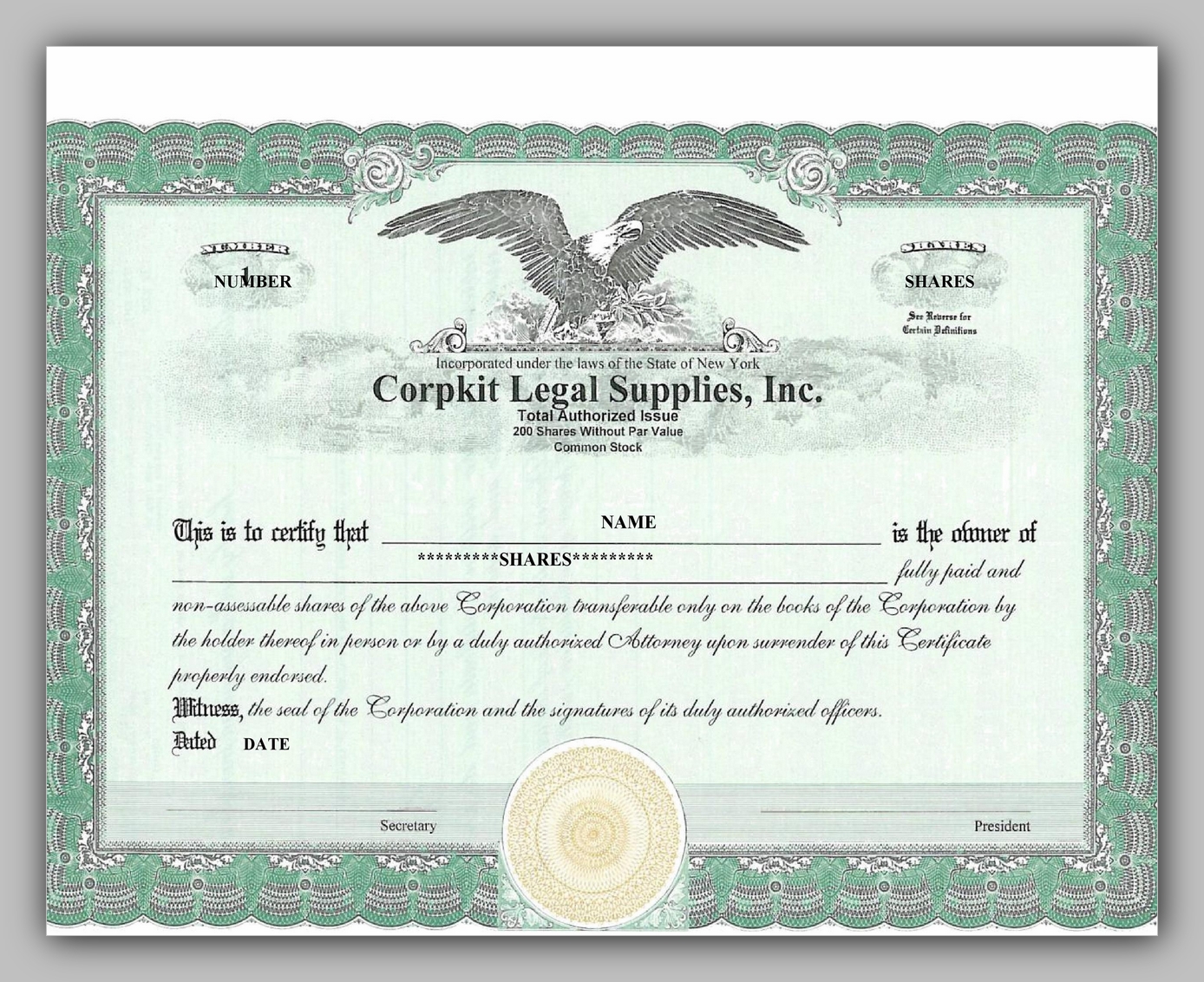 43 Free Share Certificate Template - RedlineSP