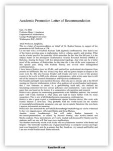 12+ Amazing Promotion Recommendation Letter (Sample & Template) - RedlineSP