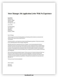 16+ Best Job Application Letter (sample & Template) – Redlinesp