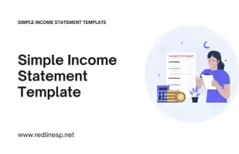 Simple Income Statement Template Presentation